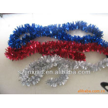 tinsel garland for party decoration